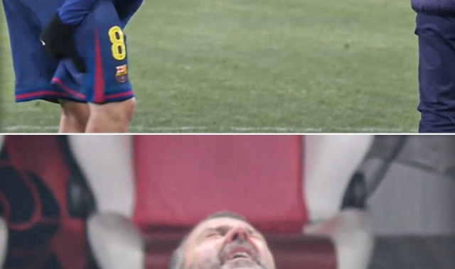 世界杯比赛直播软件-大腿伤了可咋整！佩德里伤退可能遭腿筋伤情，弗里克场边一脸痛苦