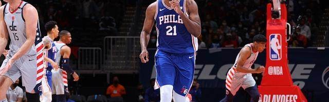 世界杯比赛直播软件-恩比德因膝伤出战存疑 76人或被奇才持续消耗